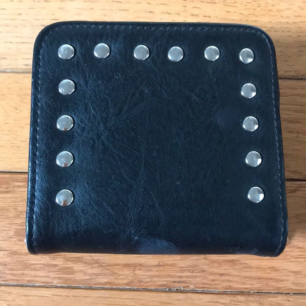 Black Vegan Leather Wallet